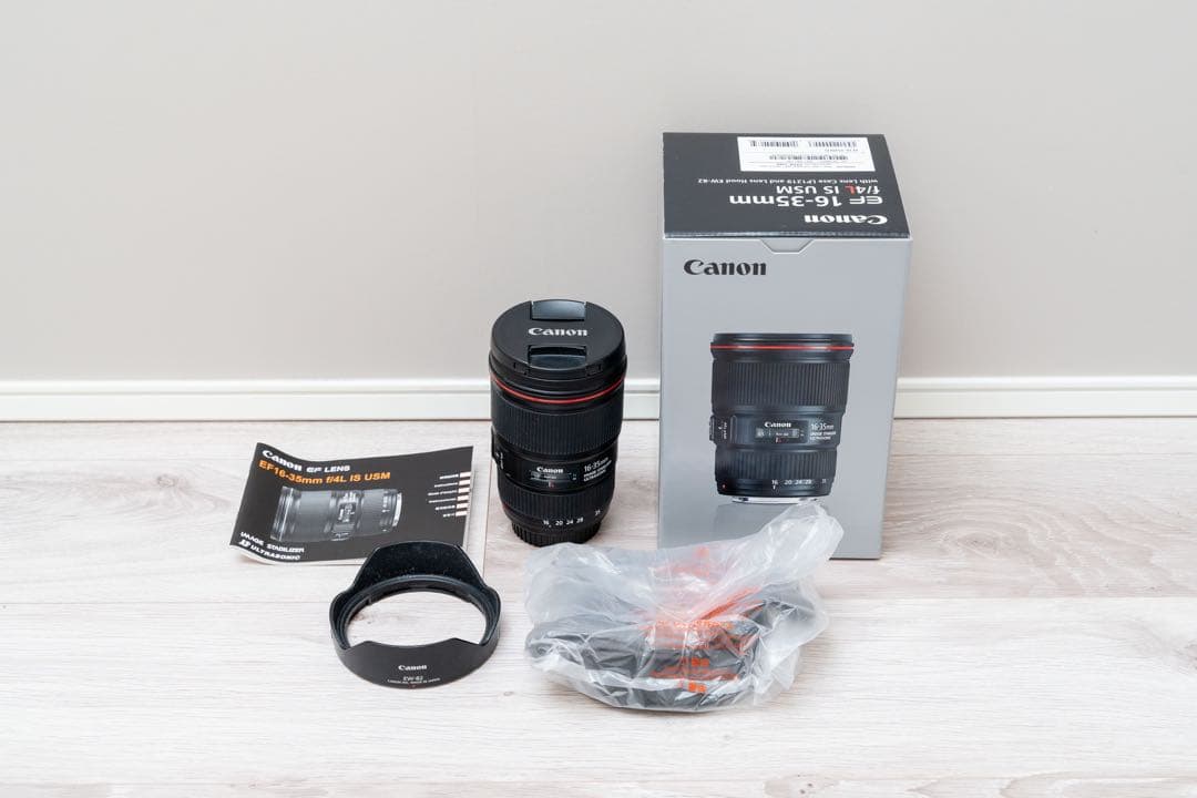 Canon 超広角ズームEF16-35mm F4L IS USM フルサイズ対応