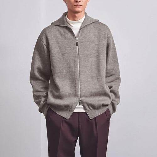 む*ま様 新品同様 上代約4万 BATONER UA別注 ドライバーズニット 2