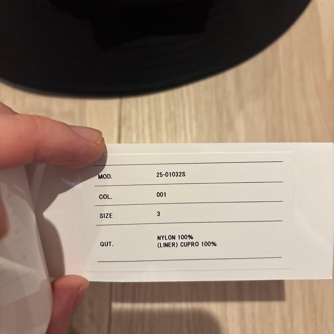 【sacai25AW】ハット サイズ3