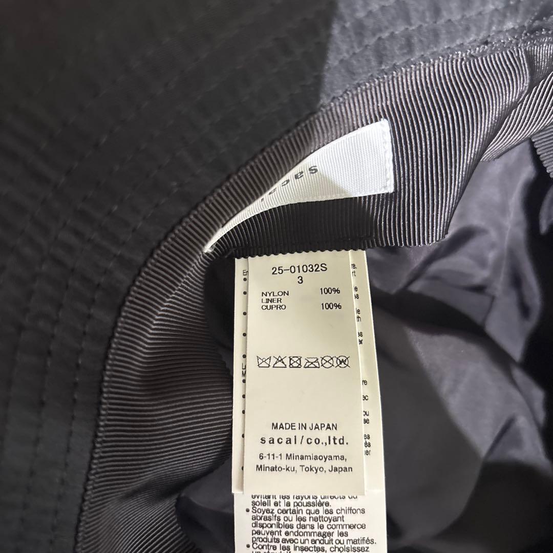 【sacai25AW】ハット サイズ3