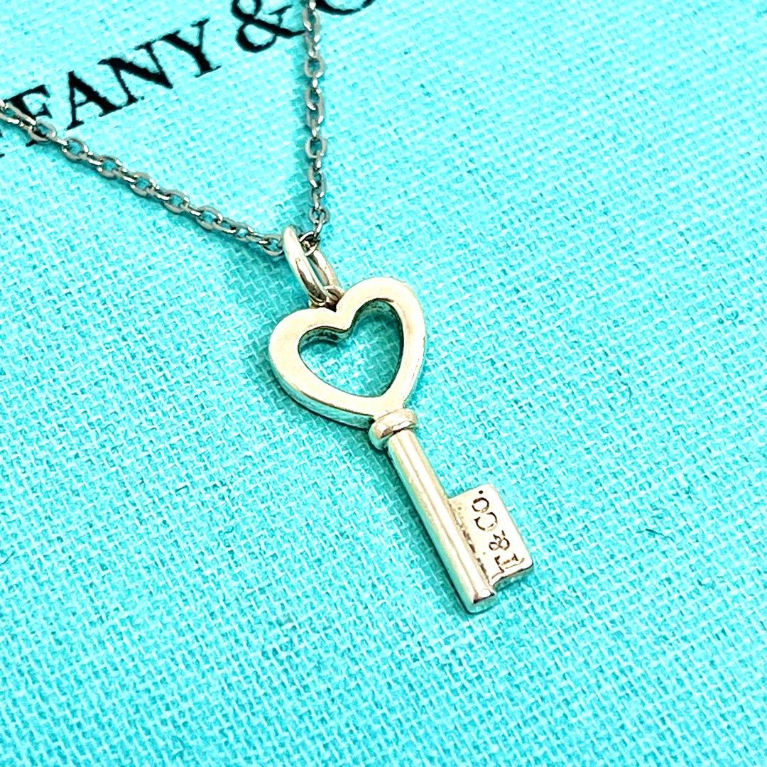 ティファニー ハートキー 鍵 ネックレス トップ シルバー 925