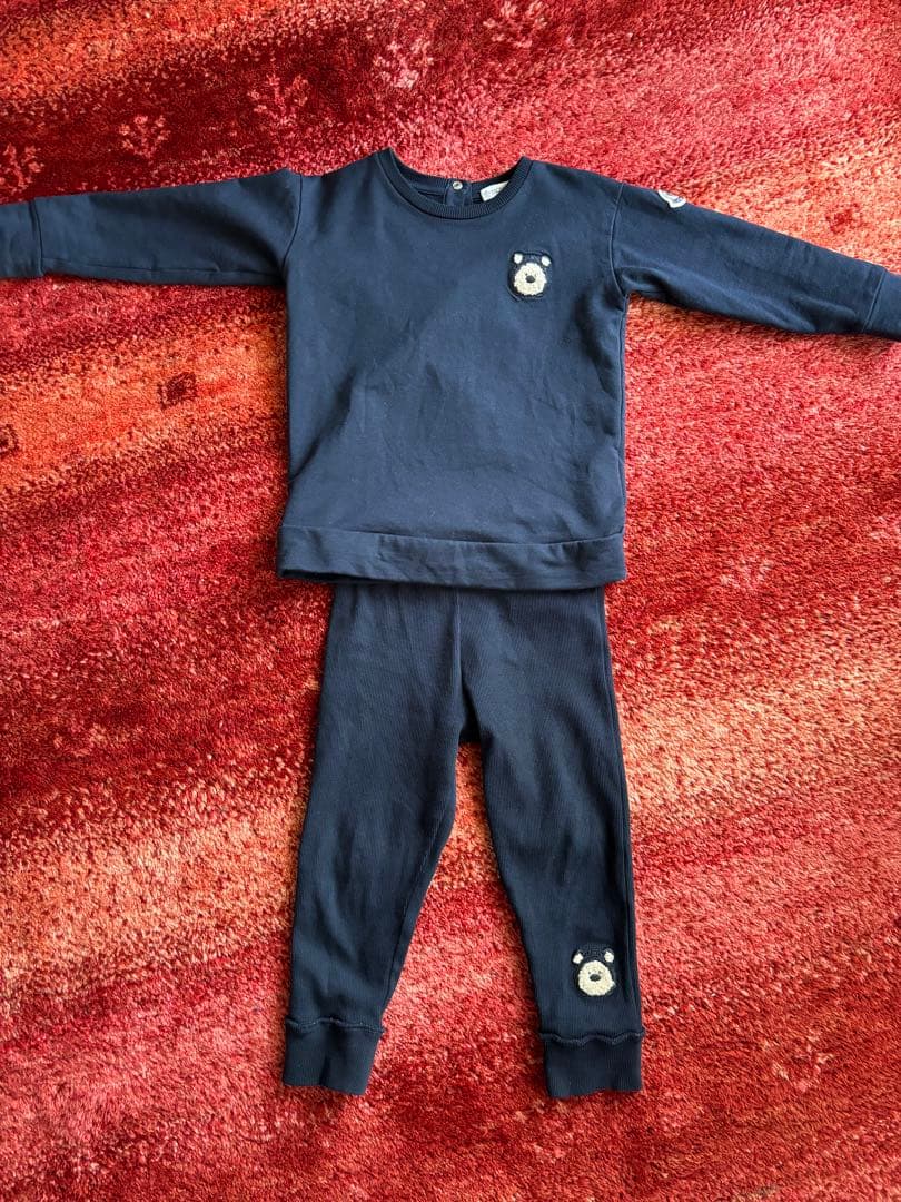 【2月21日まで】モンクレール　キッズスエットセットアップ　モンクレールベアー