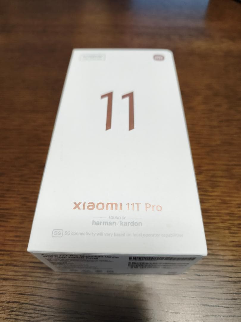 Xiaomi 11T Pro 8GB 256GB 本体 ホワイト
