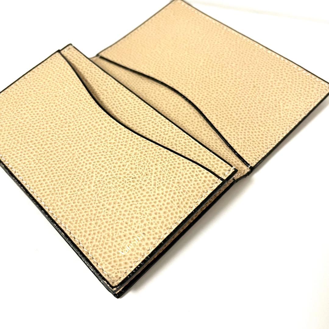 ⭐️美品⭐️Valextra ヴァレクストラ カードケース名刺入れ ピンク ベージュ