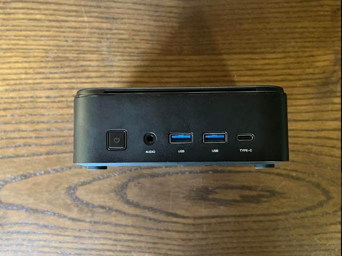 ミニPC ブラック USB/HDMI/USB-C