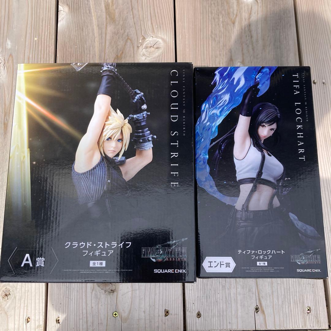 ファイナルファンタジーVII クラウド・ティファ フィギュアセット