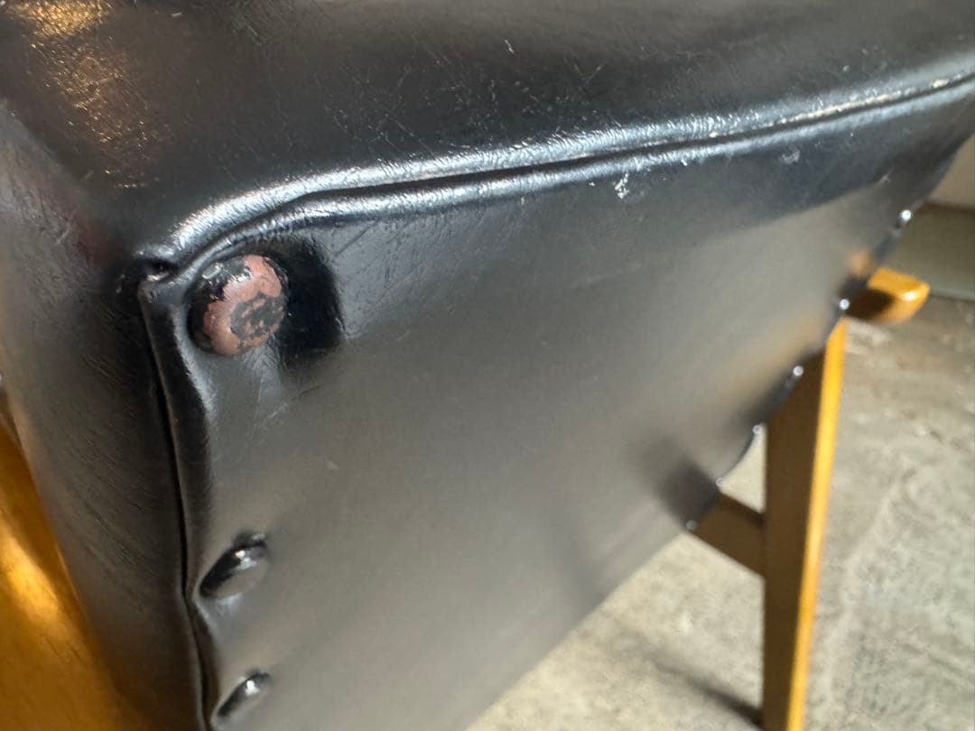 【da1s2c】カリモク60 Kチェアミニ　子供用 1人掛けソファ 黒