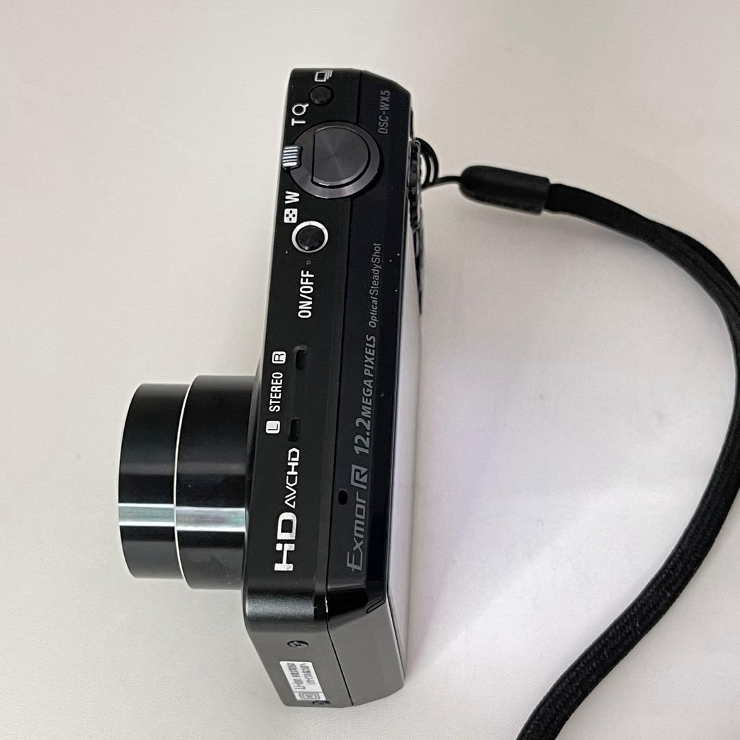 SONY Cyber-shot DSC-WX5 黒 デジカメ コンデジ