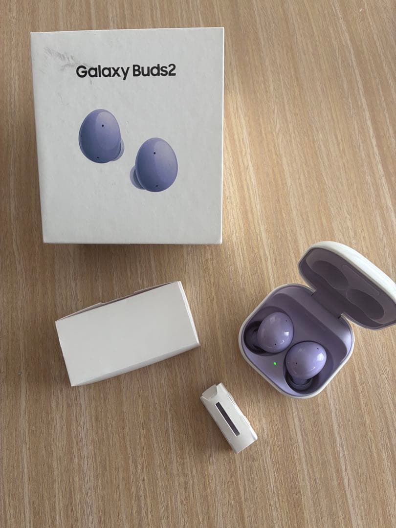 Galaxy Buds2 パープル 充電ケース付き