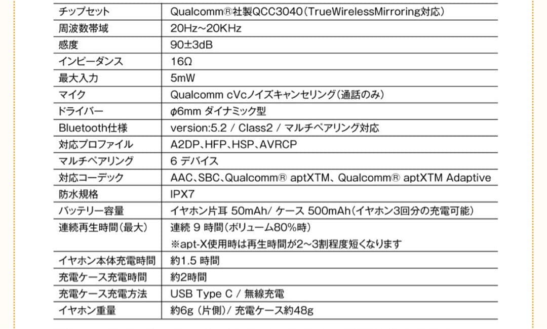 ワイヤレスイヤホン CP-TWS01A『結合男子』コラボ　源 朔　オンキヨー
