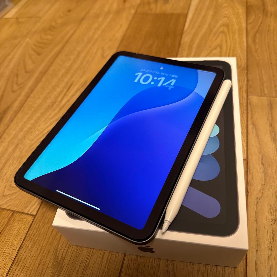 iPad mini 第6世代　本体　Apple pencil2付属