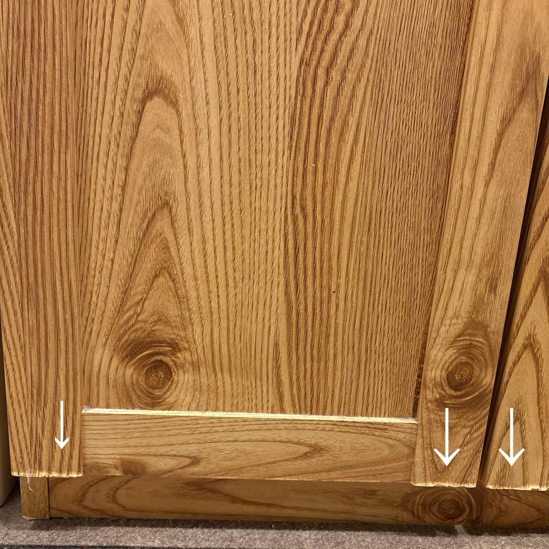 LOWYA 大川家具 105cm幅 カップボード【日本製】