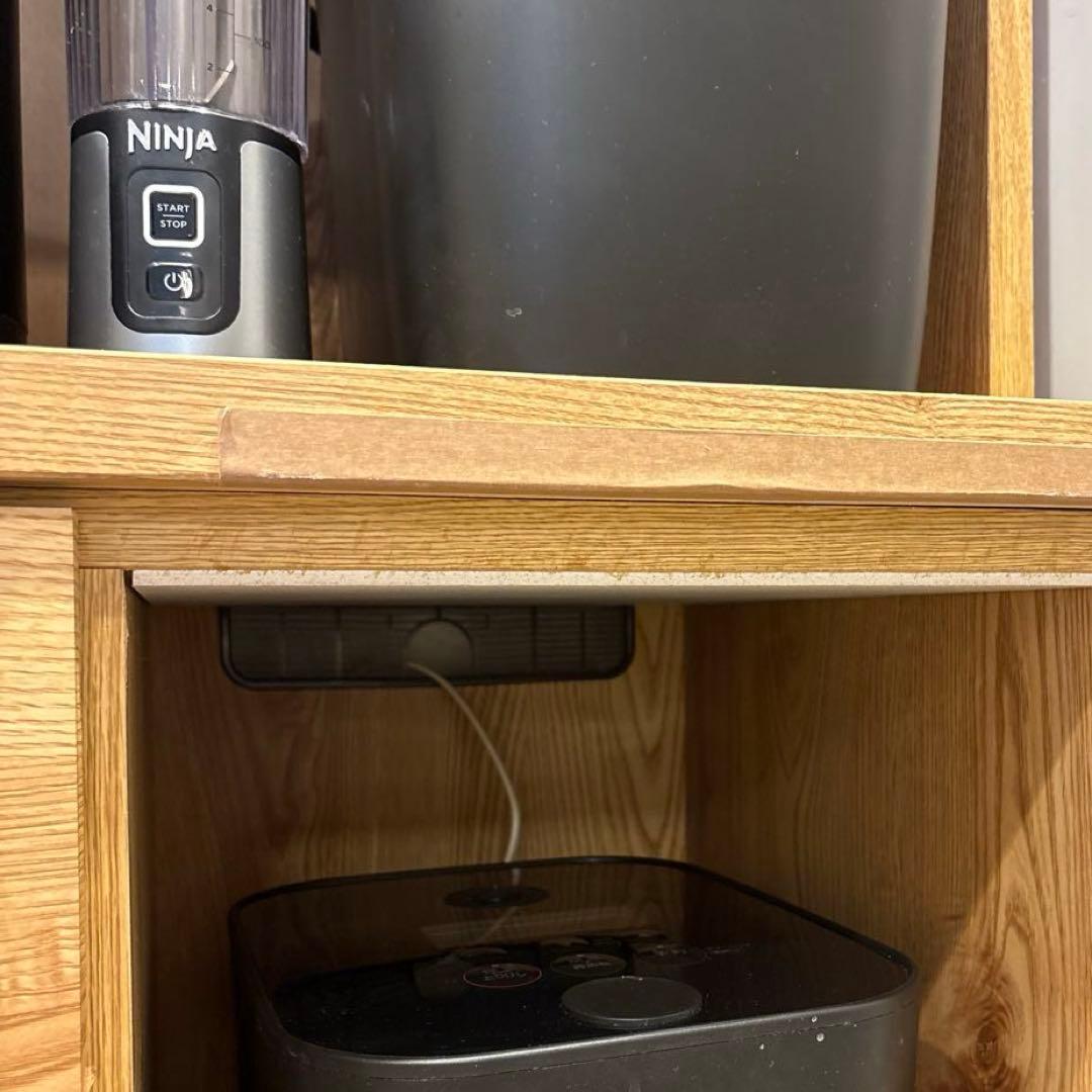 LOWYA 大川家具 105cm幅 カップボード【日本製】