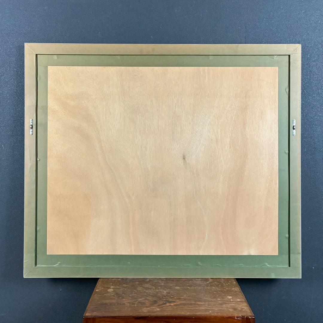 美品 ポール・アイズピリ「ポンヌフ」リトグラフ 直筆サイン入 額縁入 フランス