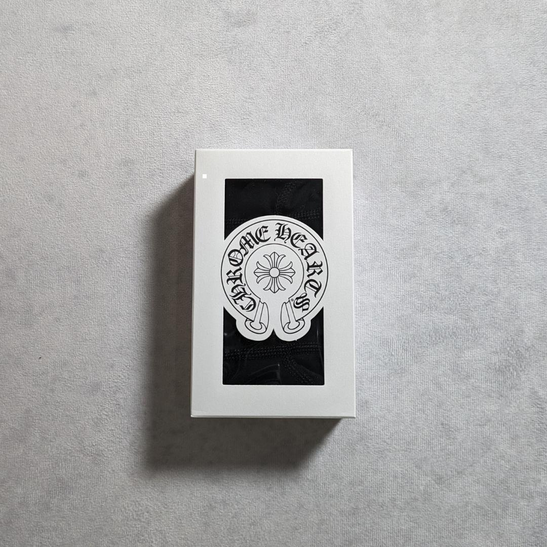 【新品】 Chrome Hearts ショート ボクサー ブリーフ 黒×白 S