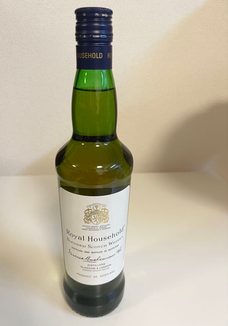 【未開封】ロイヤルハウスホールド ブレンデッド スコッチウイスキー箱付750ml
