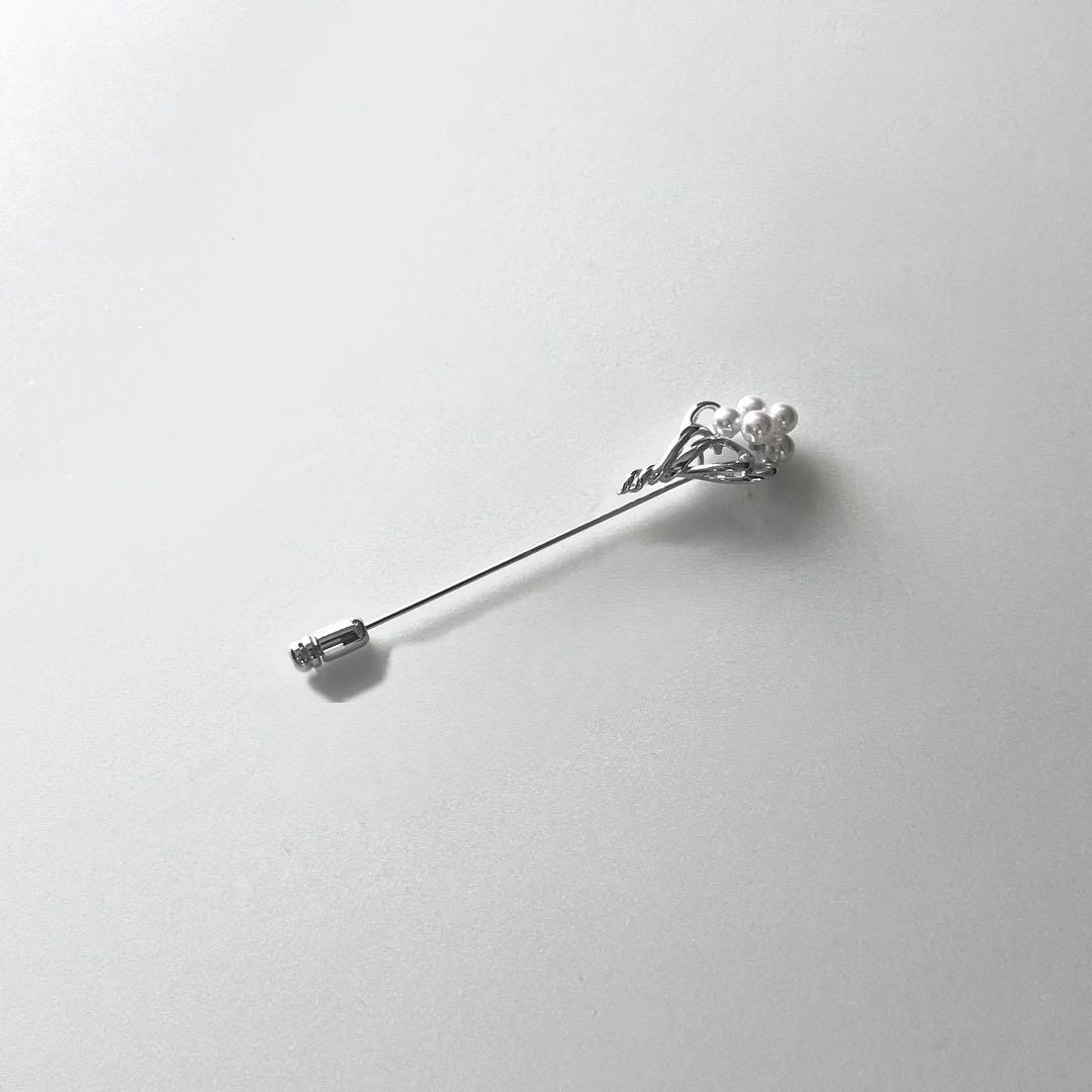 田崎真珠　パールブローチ