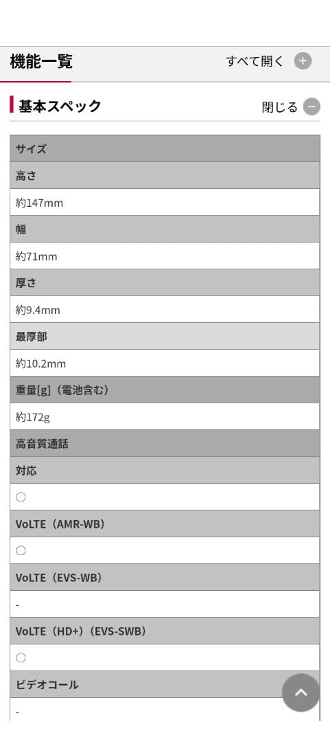 docomo版Simフリー arrows We F-51B 本体 ホワイト