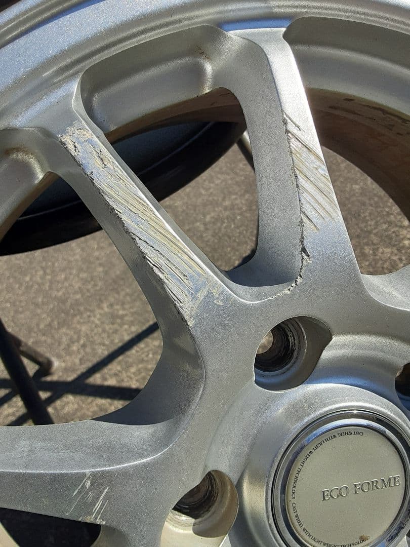 【最終価格】15インチ 　スタッドレスタイヤ&アルミホイールセット　4本