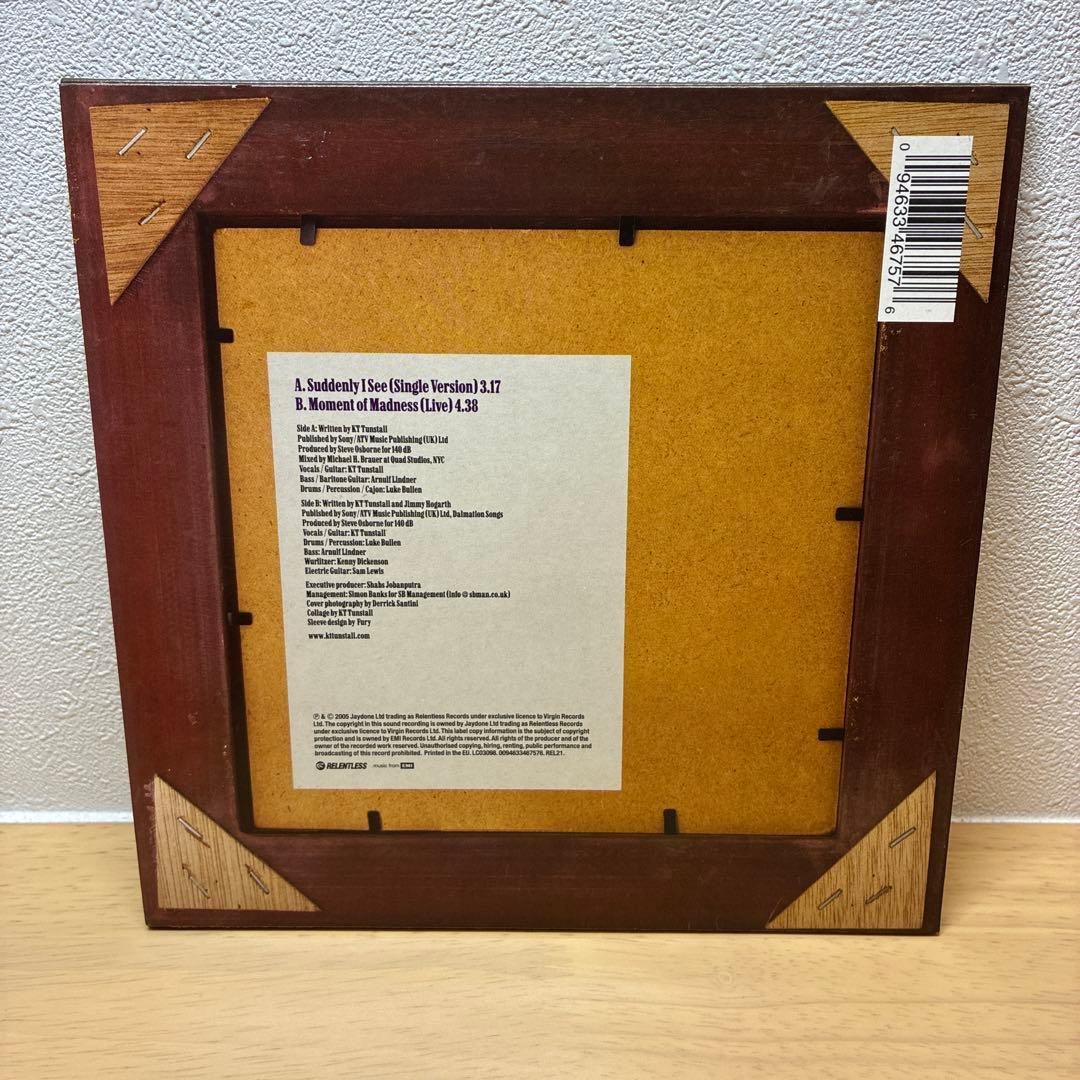 KT Tunstall Suddenly I See レコード