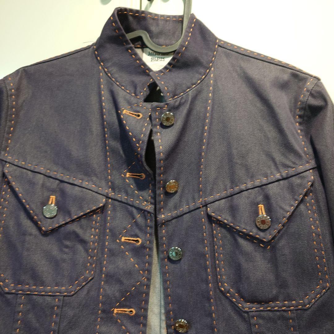 エルメスHERMES　デニムジャケット　サイズ38