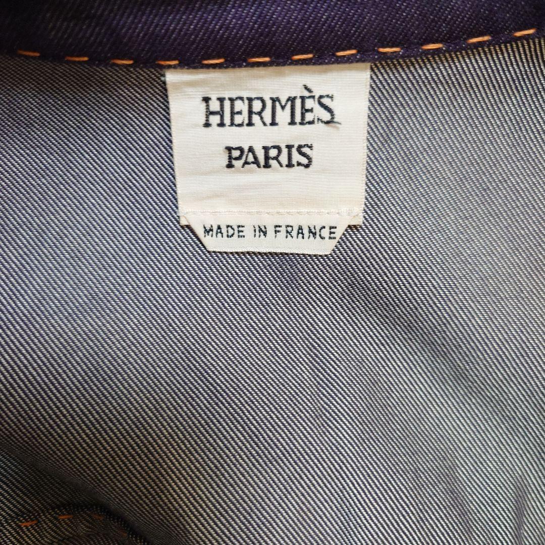 エルメスHERMES　デニムジャケット　サイズ38