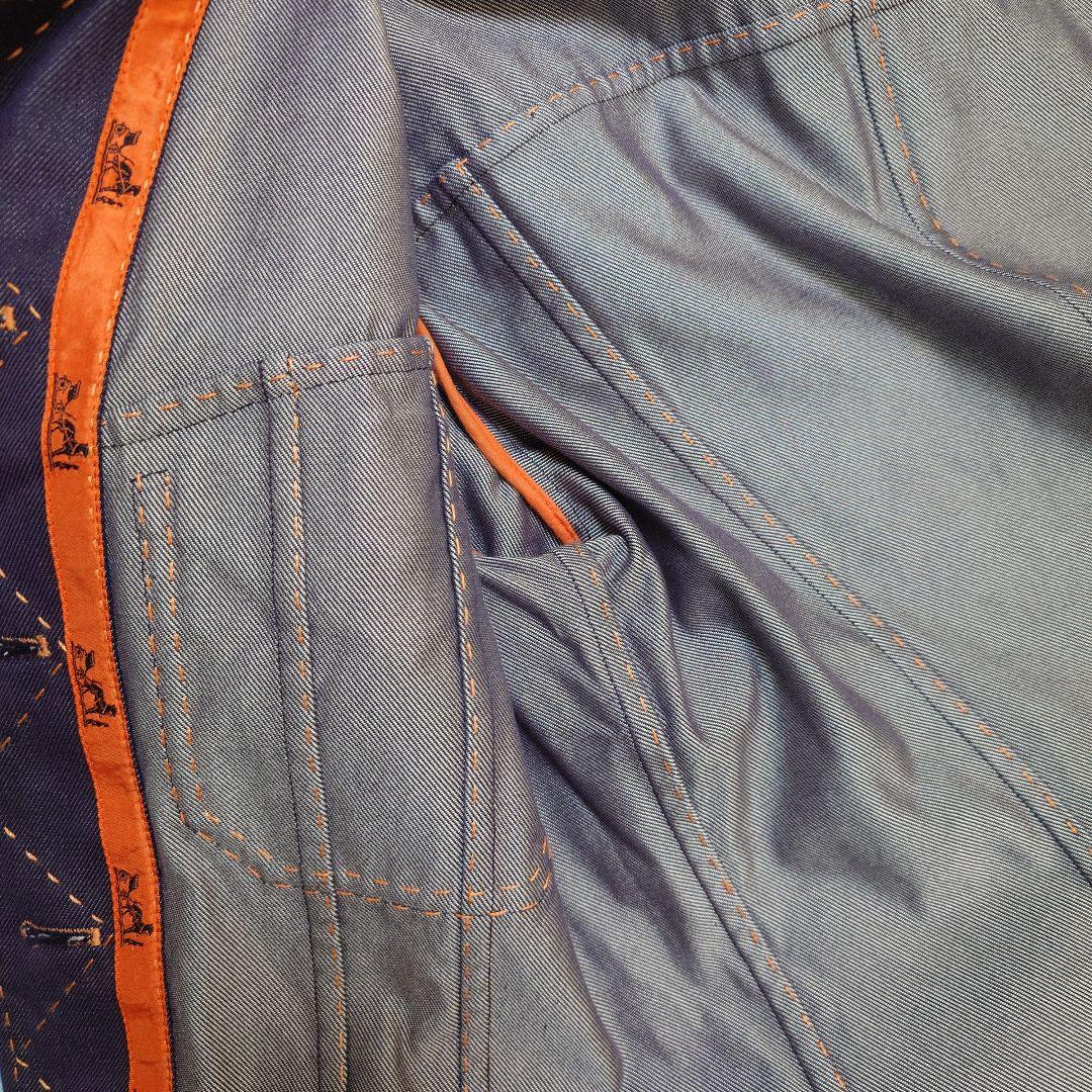 エルメスHERMES　デニムジャケット　サイズ38