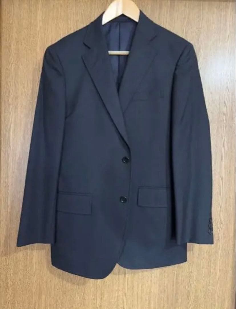 J.press ネイビー シングル　三つボタン　スーツ