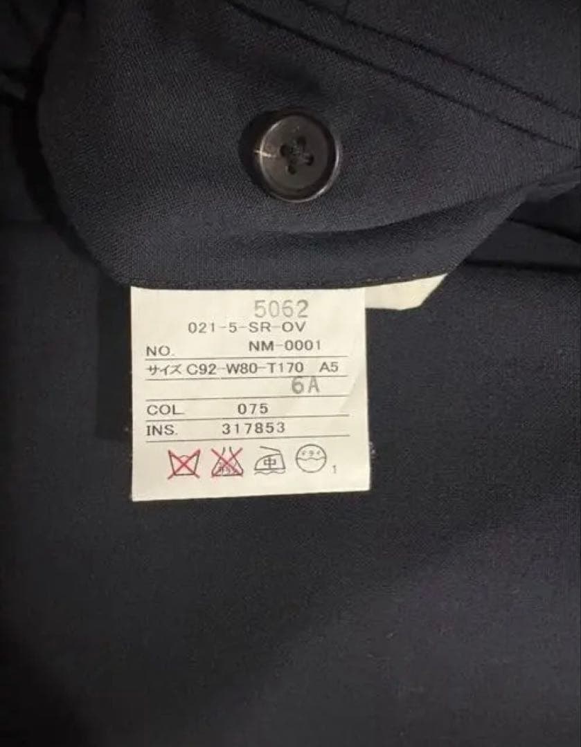 J.press ネイビー シングル　三つボタン　スーツ