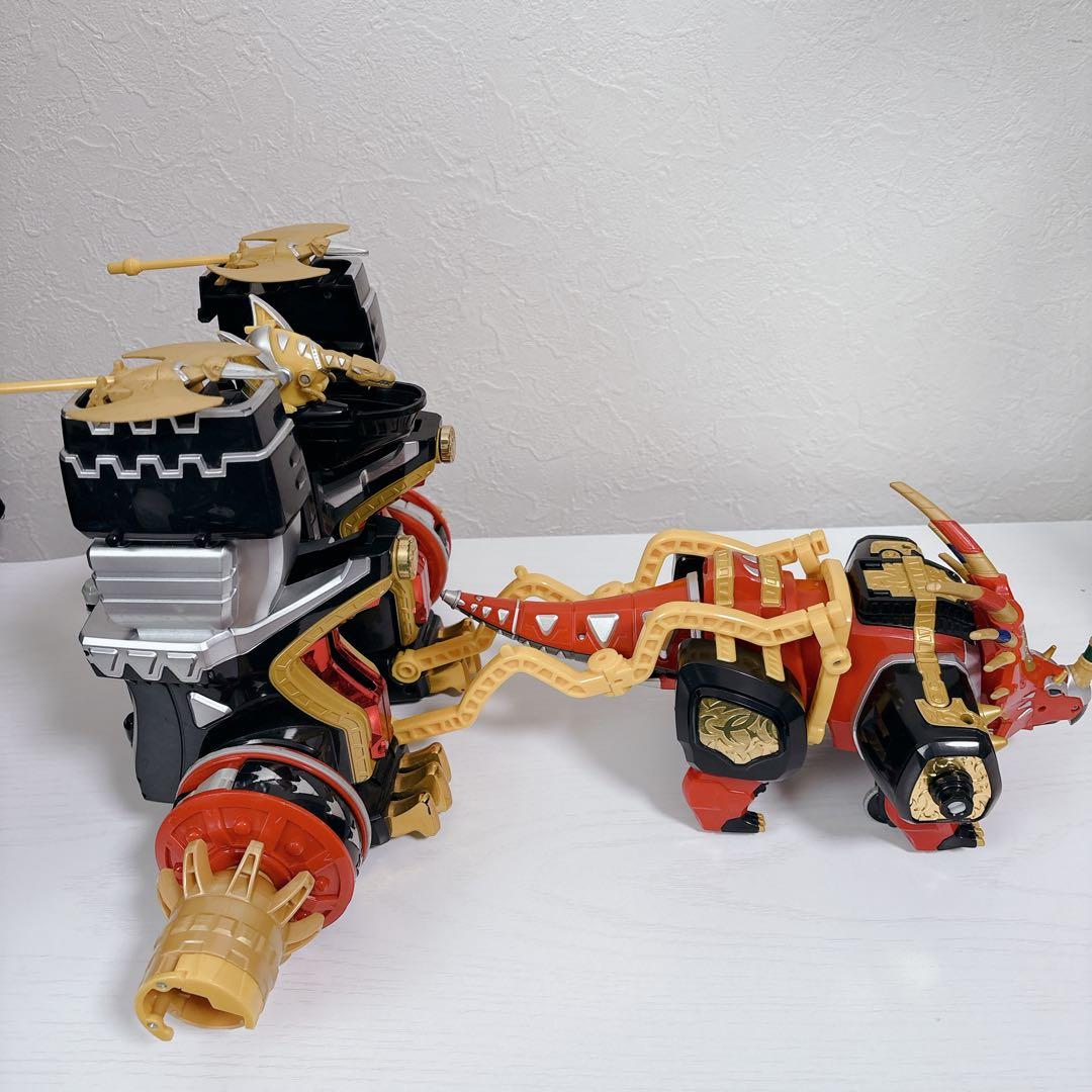 【動作良好】DX 爆竜合体マックスオージャ パキケロナグルスセット