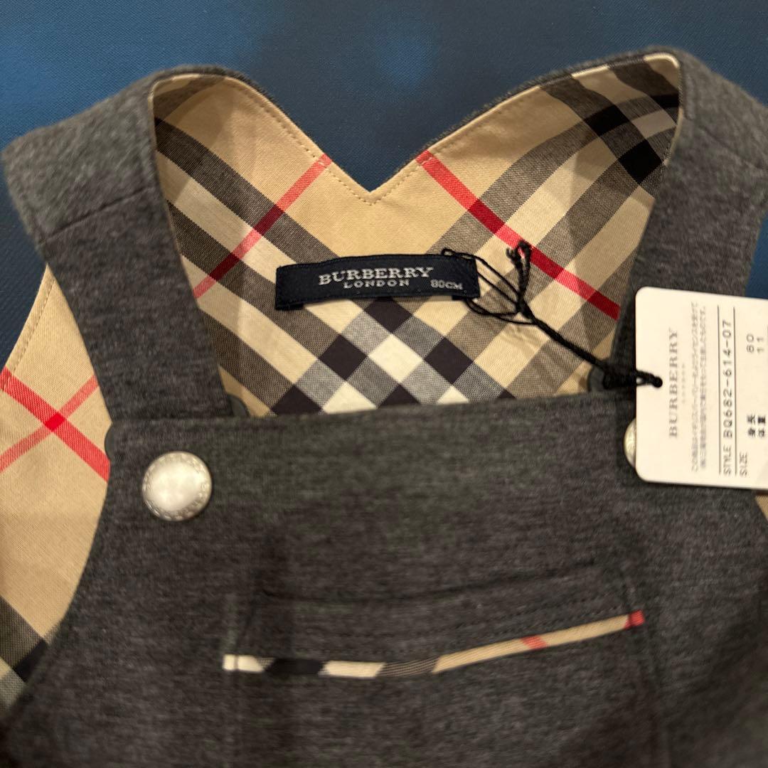 BURBERRY ベビーオーバーオール 80