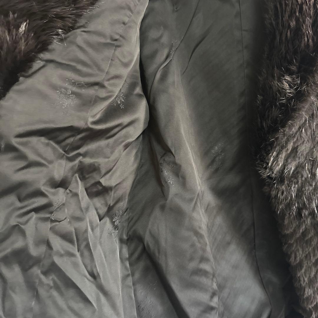 EMBA 日本製 黒ビーバーファーコート Best Quality サイズ11号