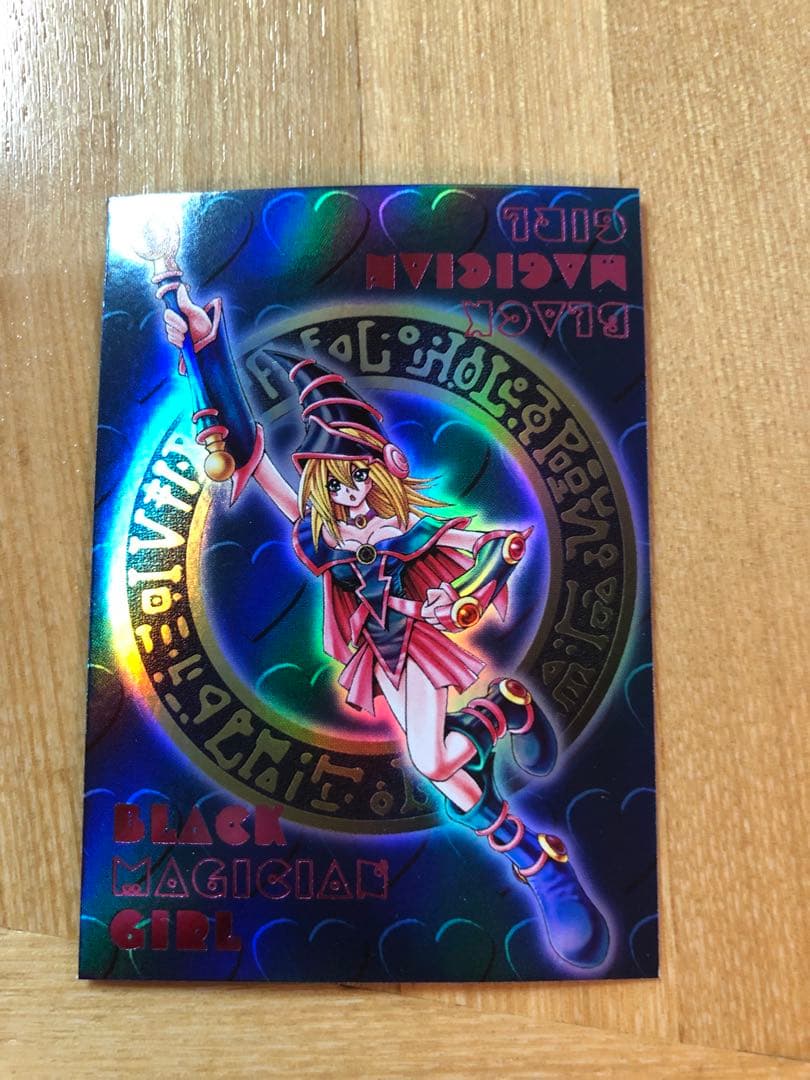 希少！通常版ダンジョンダイスモンスターズブラックマジシャンガール ピンク箔