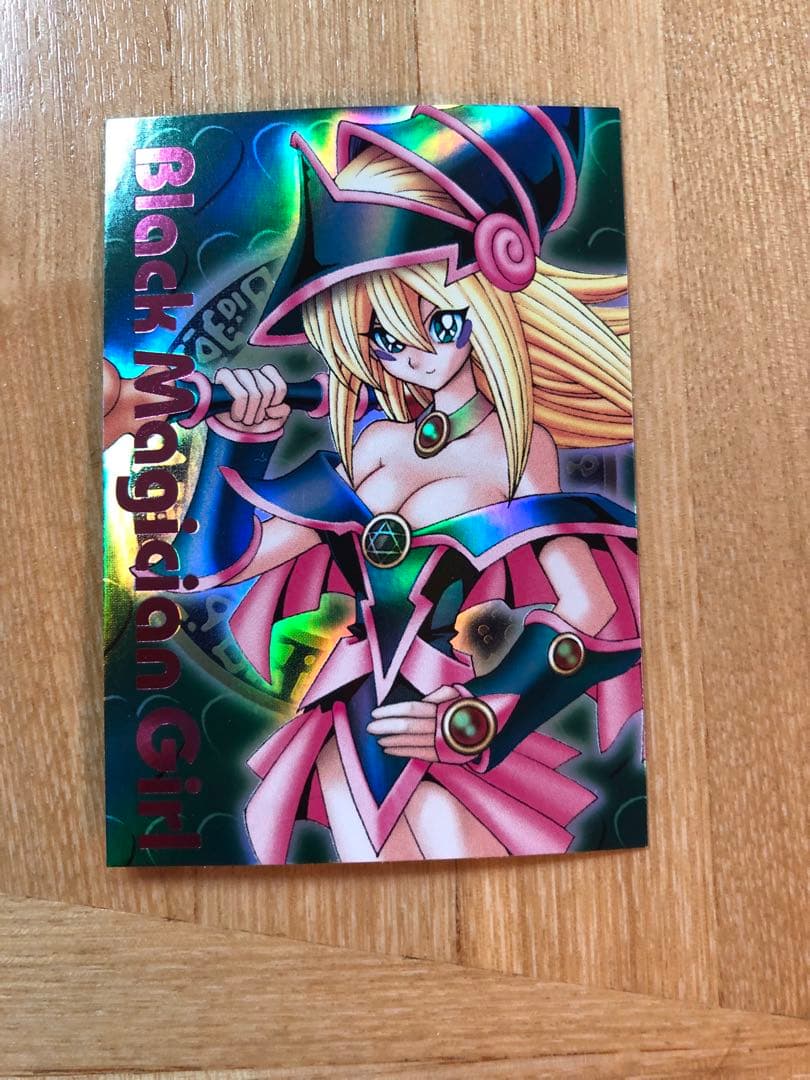 希少！通常版ダンジョンダイスモンスターズブラックマジシャンガール ピンク箔