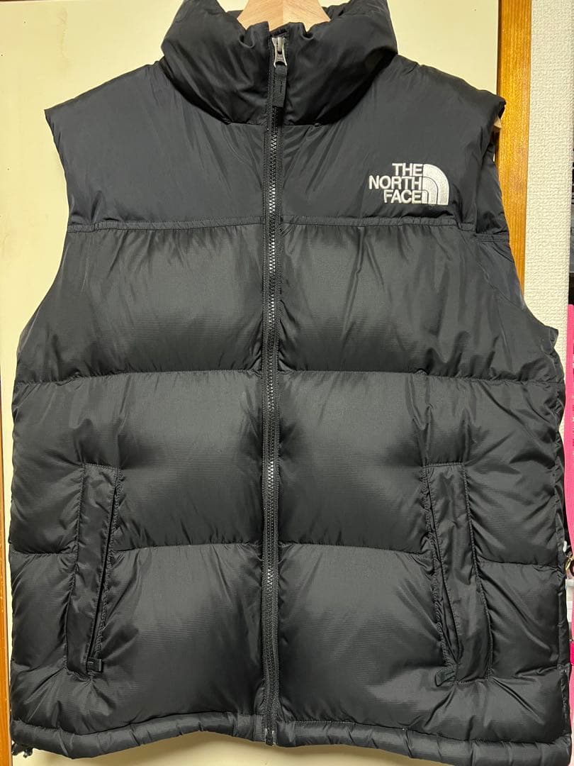 THE NORTH FACE ブラックダウンベスト　ヌプシ　XLサイズ
