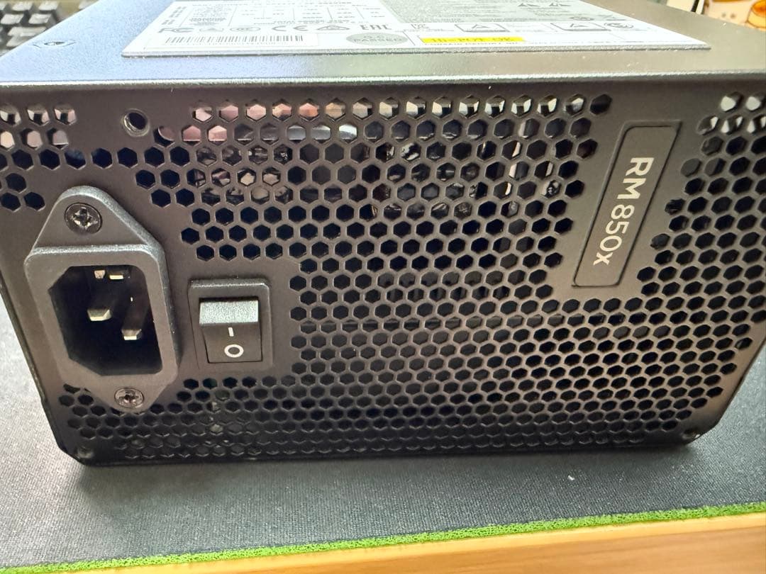 美品 コルセア Corsair RM850x 850W電源ユニット