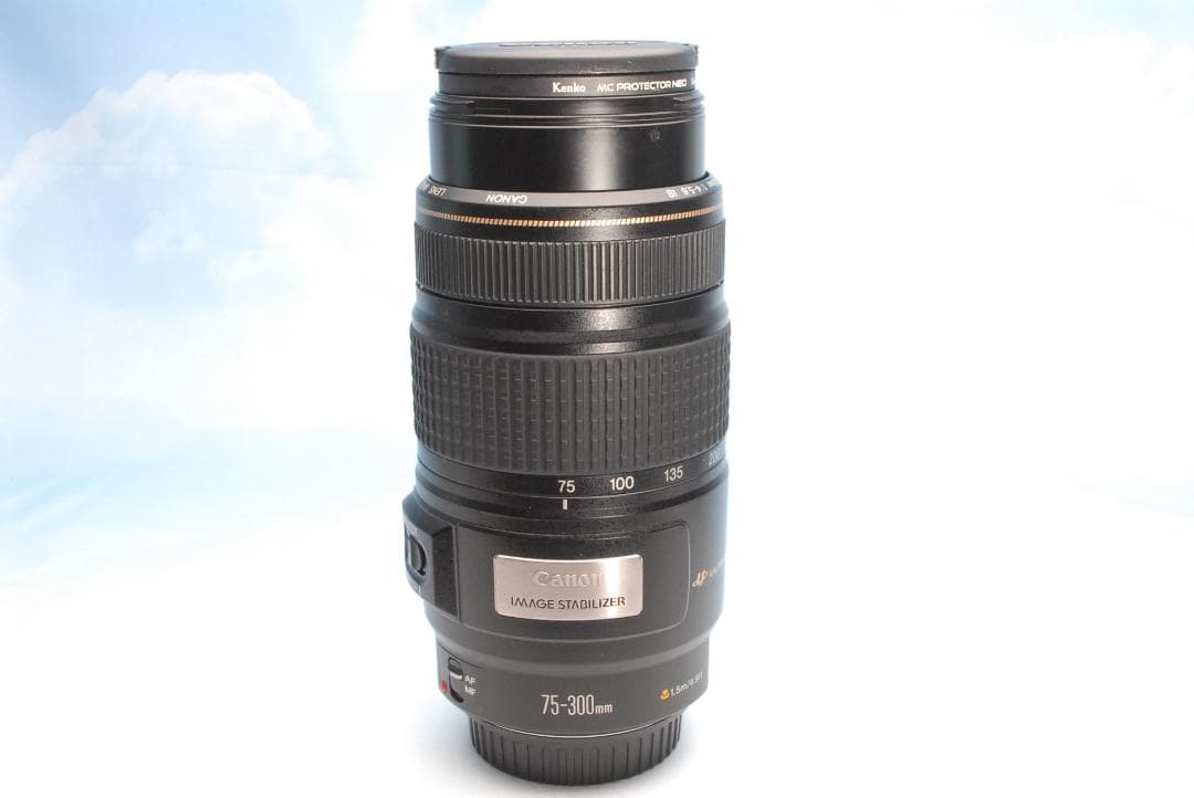 ✨超望遠✨美品 キヤノン 75-300mm IS USM レンズ フィルター付