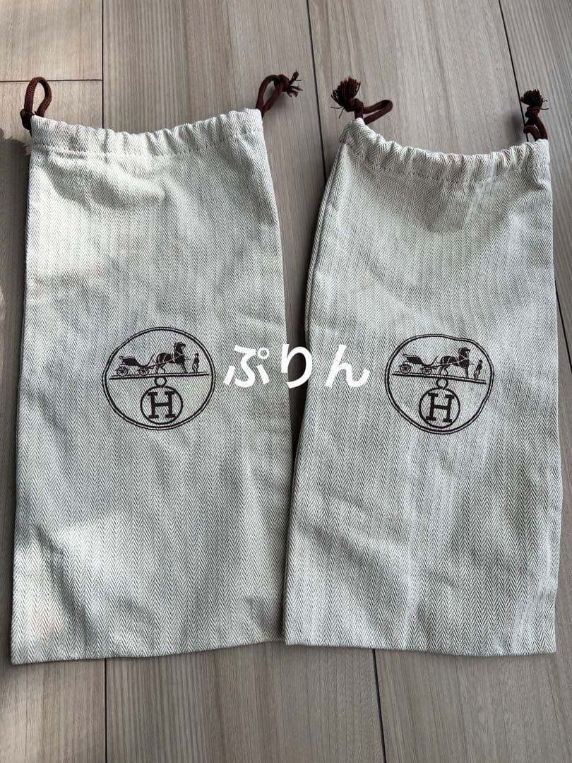 HERMES エルメス オラン ブラック サンダル レディース 37サイズ