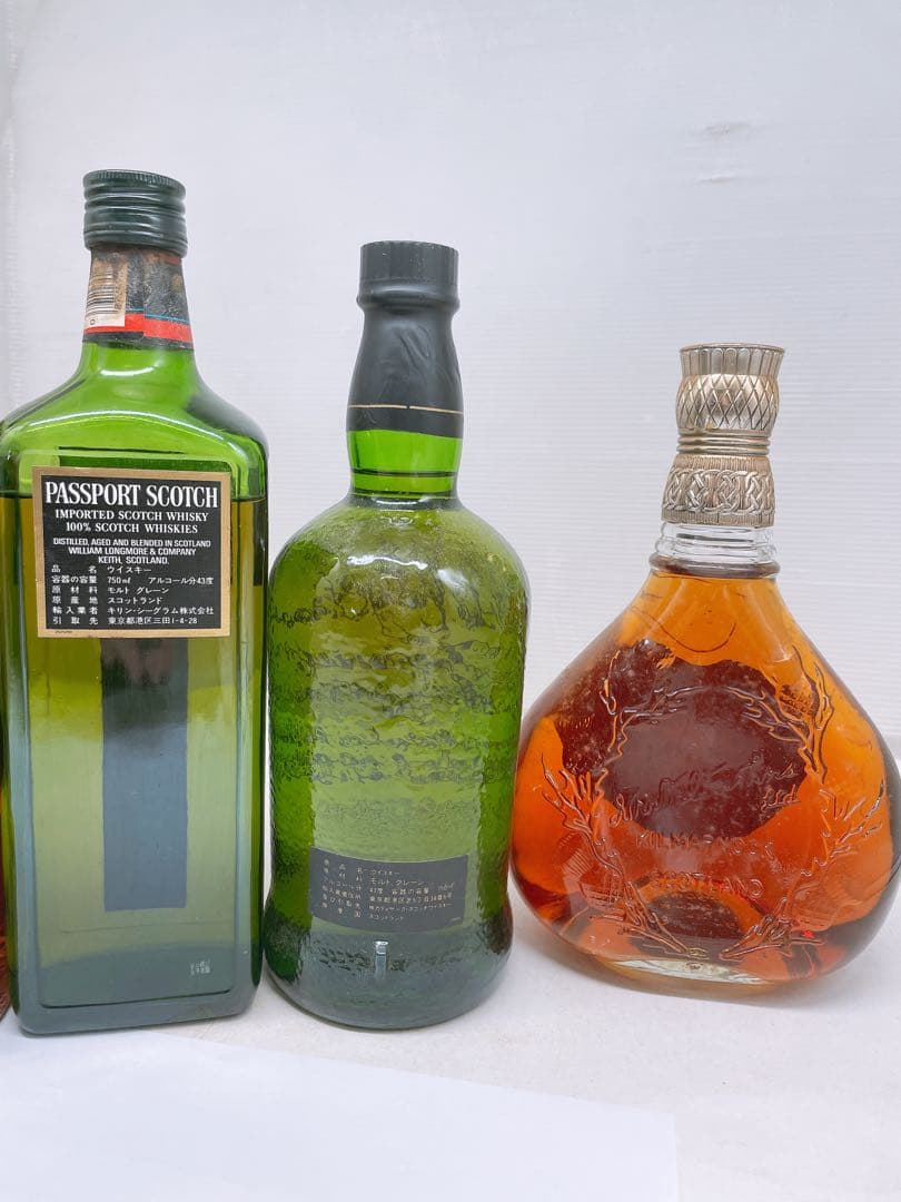未開栓古酒★ウイスキー Johnny Walker スウィング など6点まとめて