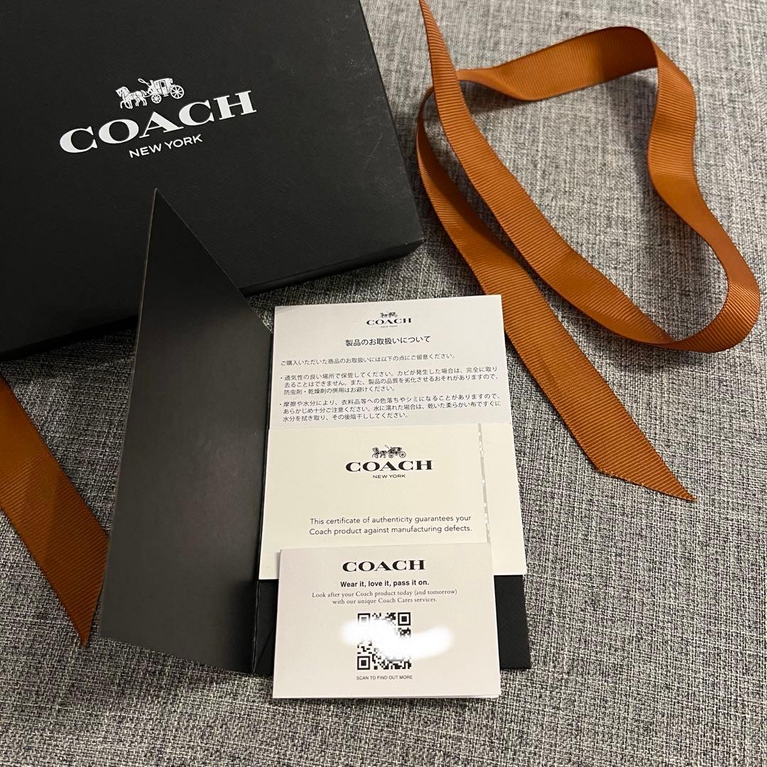 【最終値下げ】COACH 黒 レザー キーケース