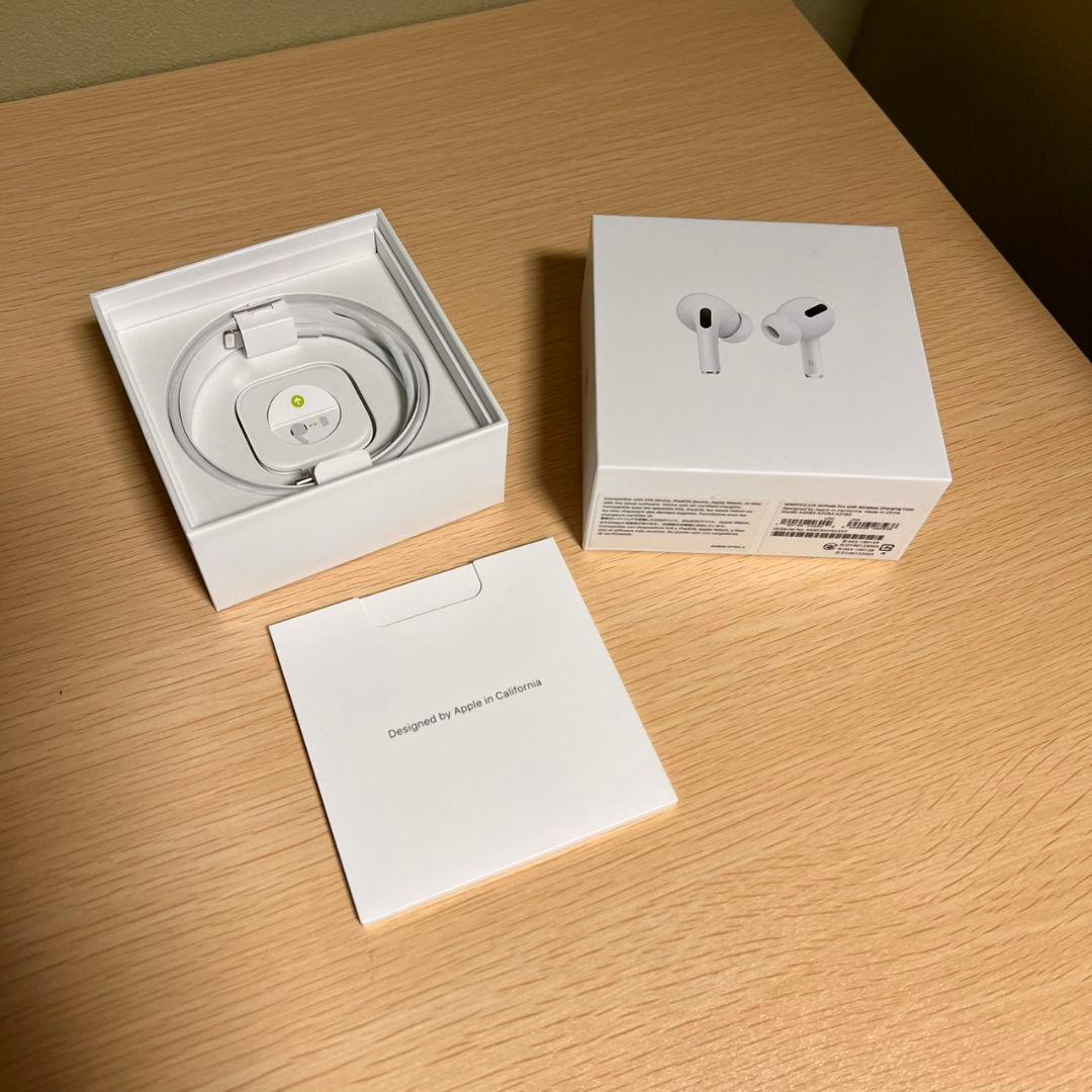 AirPods Pro 第1世代 本体＋箱付／初期化・ID解除済／動作確認済