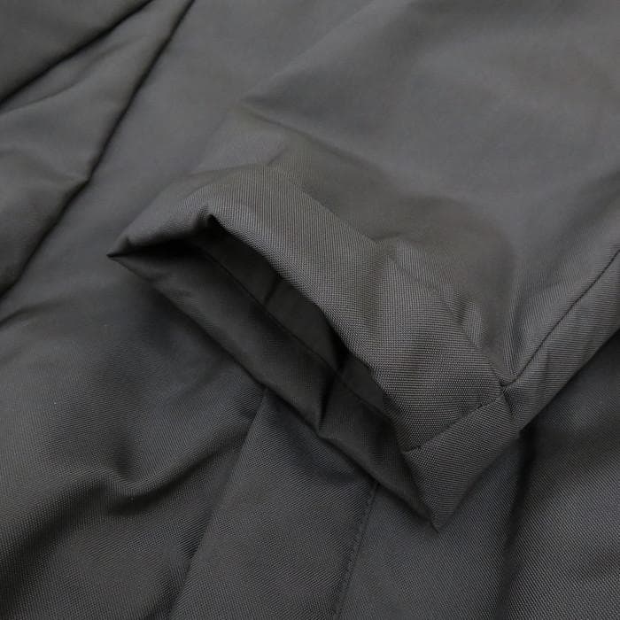 HACHE ナイロンパーカーコート40黒　イタリア製