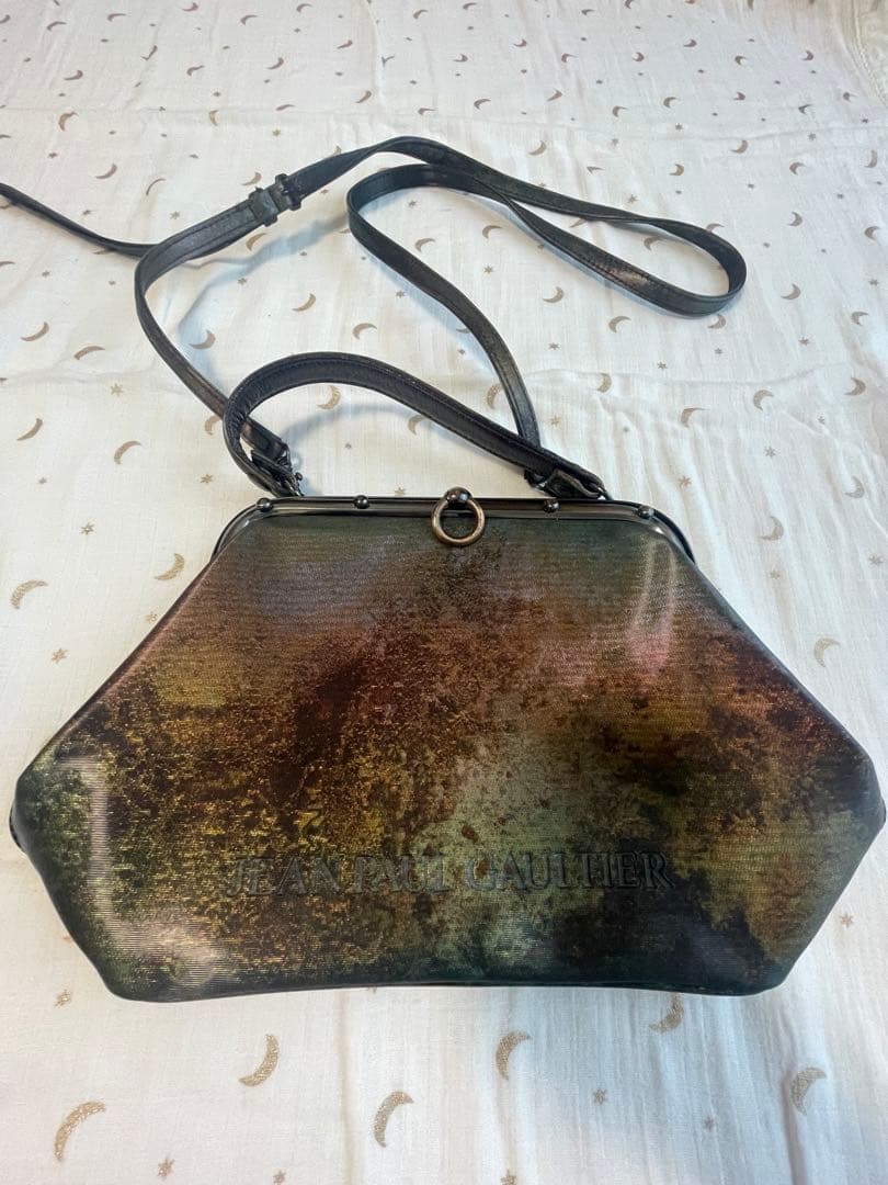 phg　ジャンポールゴルチェ Vサイバー　玉虫　ショルダーバッグ