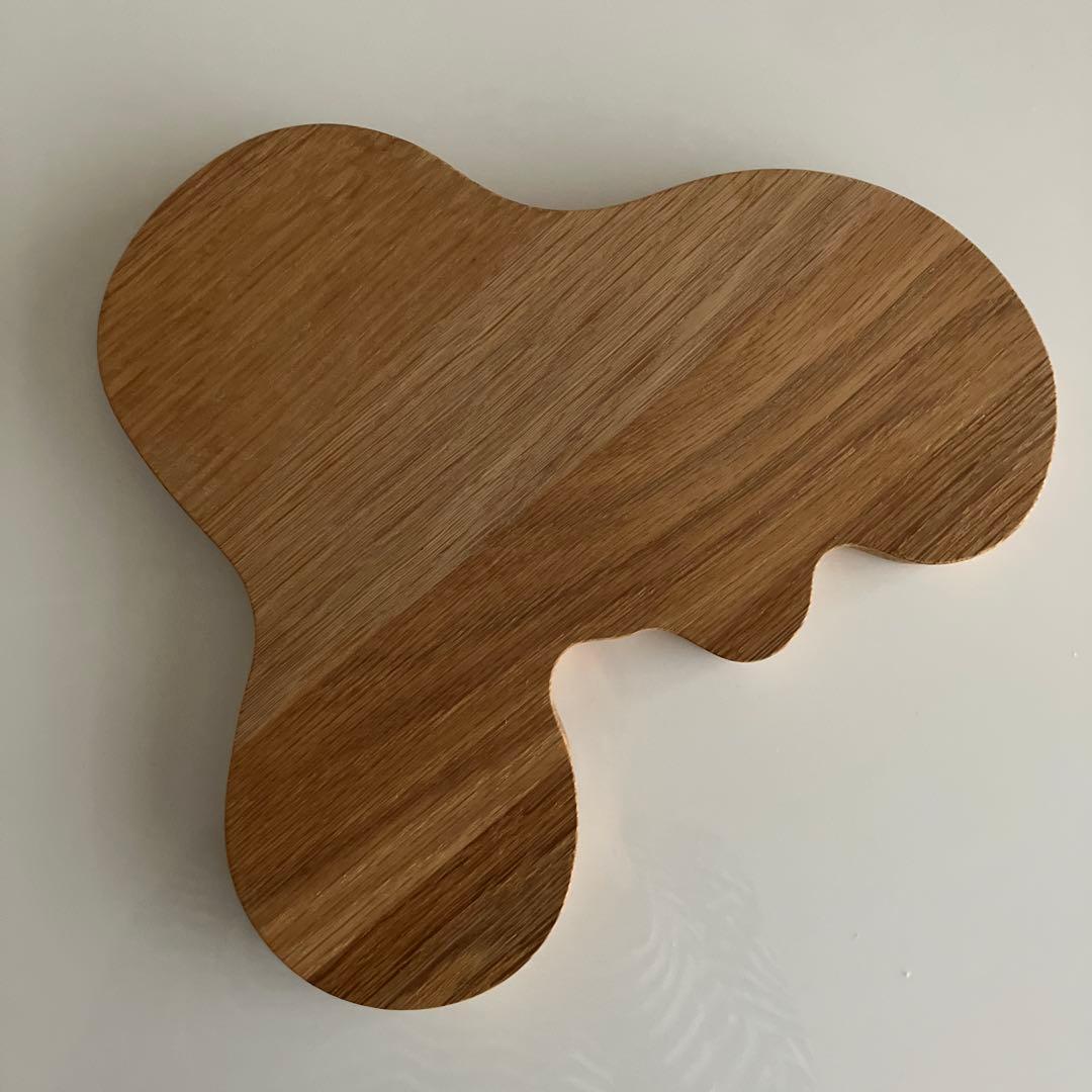 廃盤品イッタラ　アアルト サービングプラター S 木製