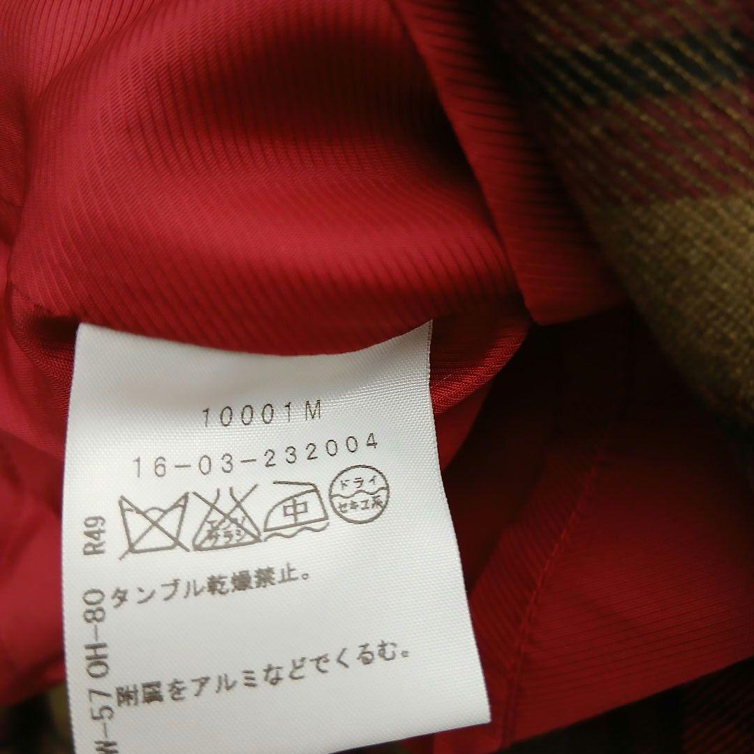 【Vivienne Westwood】変形 チェックミニスカート オーブボタン