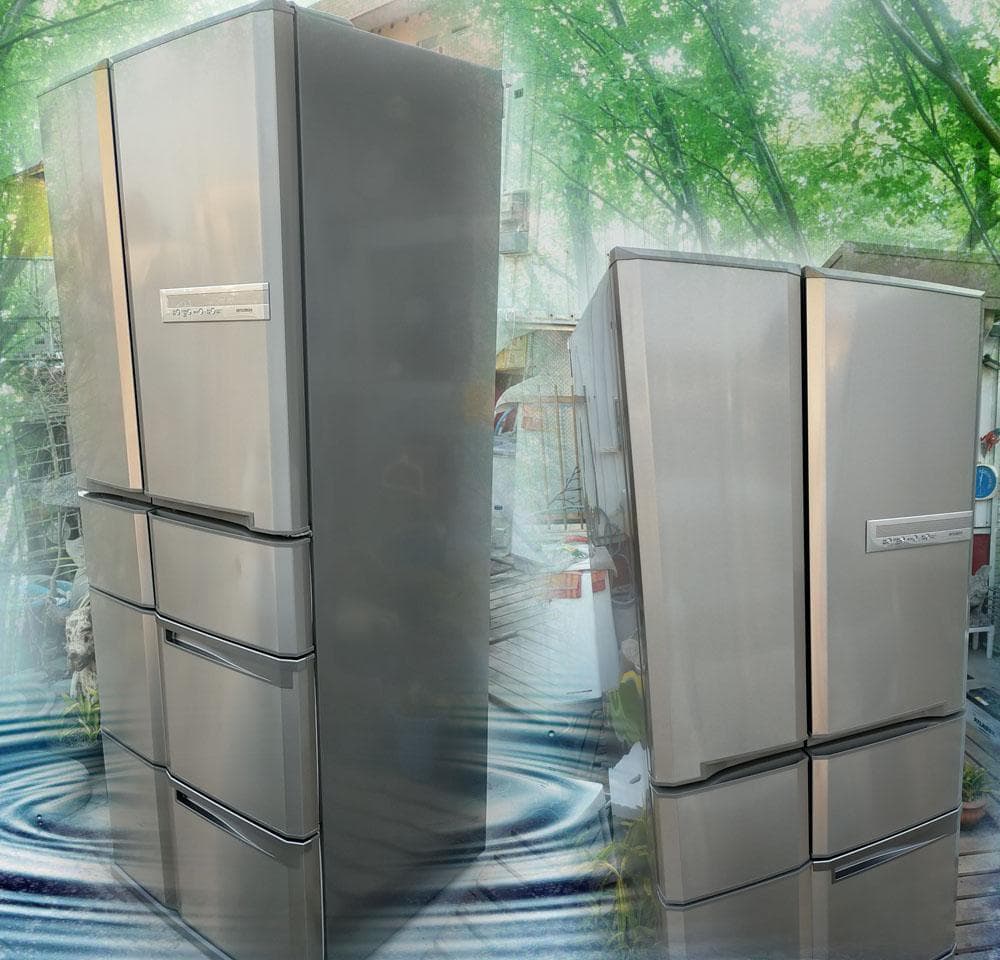 (配送/設置込み) 三菱☆6ドア冷凍冷蔵庫MR-G52N-T1☆515L☆