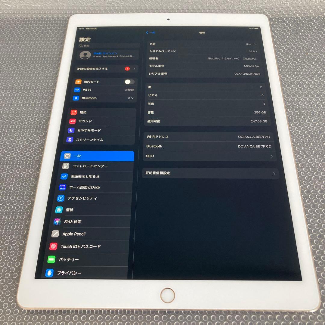 2651 電池良好☆ iPad Pro2第2世代 256GB 12.9インチ☆