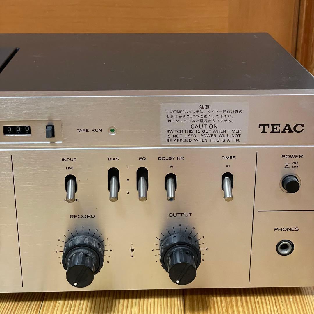 【美品‼︎】TEAC A-440 カセットデッキ
