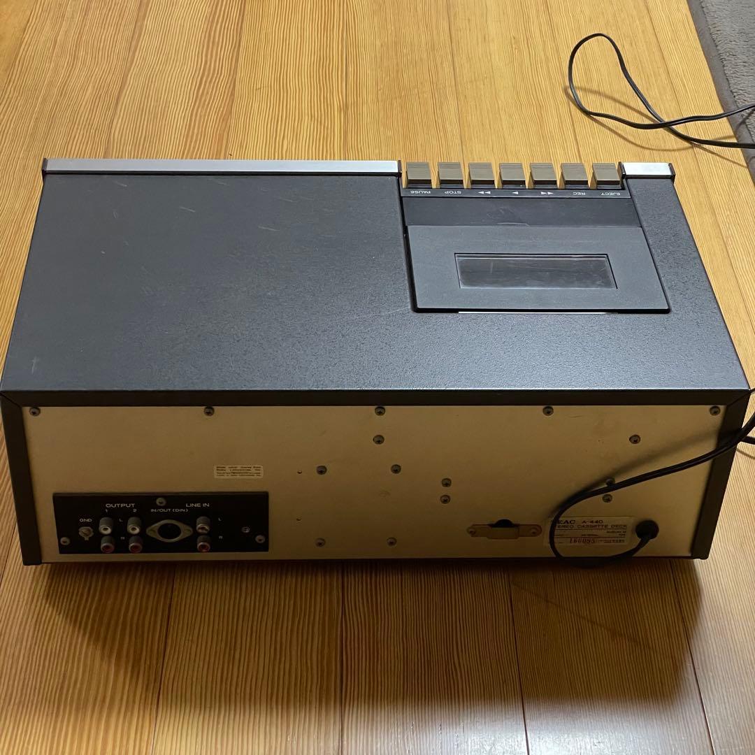 【美品‼︎】TEAC A-440 カセットデッキ