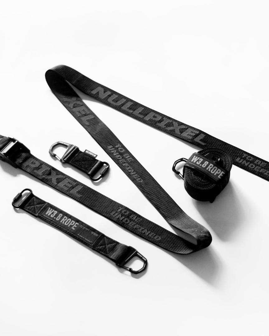 <NULL PIXEL>W3.8 ROPE BLACK EDITION4個セット